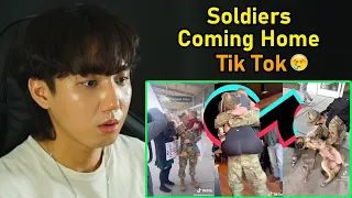 Soldiers Coming Home | TikTok Compilation - Korean reaction by Brian Lee