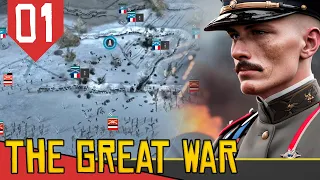 Campanha MILITAR + Trincheiras PRIMEIRA GUERRA MUNDIAL - The Great War Western Front #01 [Gameplay]