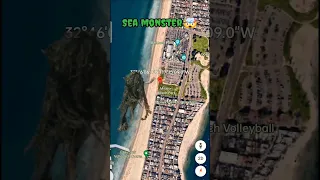 I Found real sea monster 😅😂 in google earth!#shorts #reels #ytshorts