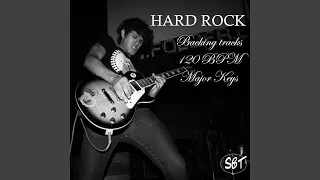 Hard Rock Backing Track in F Major, 120 BPM, Vol. 1