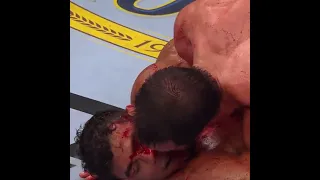 ROCKHOLD RUBBED HIS BLOOD ON COSTA 😦 #ufc278 #ufc