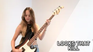 MÖTLEY CRÜE - Looks That Kill [Bass Cover + Tab] by Lilou Gerardy