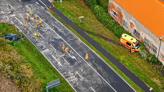 Schwerer Verkehrsunfall Pkw kollidiert mit Rettungswagen auf Einsatzfahrt