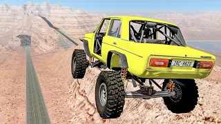 Jumping & Crashing Down The Southern California Map | BeamNG Drive Gameplay #12 | Live Stream