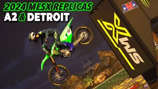 2024 A2 & Detroit SX Replicas In MX vs ATV Legends