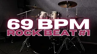 69 BPM - Rock Drum Beat - Loop 1