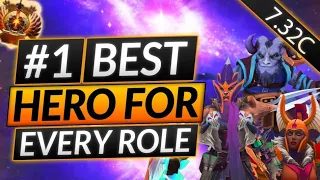 1 ABSOLUTELY BROKEN HERO for EVERY ROLE in PATCH 7.23C - NEW META Tier List - Dota 2 Guide