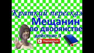 Краткий пересказ Мольер "Мещанин во дворянстве"