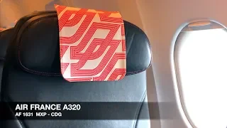 TRIP REPORT | Air France A320 | Milan MXP ✈ Paris CDG | Economy Class