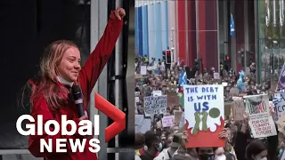 COP26: Greta Thunberg calls summit "a failure and PR event"