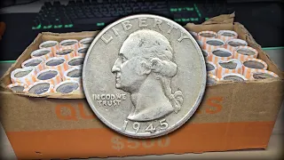 $3,500 QUARTER HUNT!!! (COIN ROLL HUNTING QUARTERS!!!)