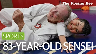 Watch 83-year-old sensei lead Clovis Judo Club