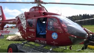 INCREDIBLE SUPER SCALE RC TURBINE MODEL HELICOPTER AIR-ZERMATT EC-135