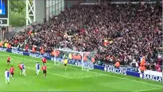 Rooney penalty - Blackburn 1 Man Utd 1.avi