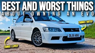 The BEST and WORST things about owning a MITSUBISHI EVO | Evo 7 GTA Owners Experience