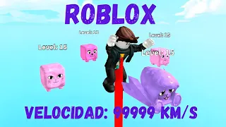 ROBLOX pero CADA SEGUNDO CAMINO MAS RAPIDO | ULTIMA ACTUALIZACION 😎😎😎