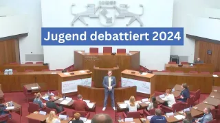 Jugend debattiert 2024 - Landesfinale Bremen