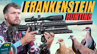 AIRGUN HUNTING WITH FRANKENSTEIN I AIRGUN PEST CONTROL WITH CUSTOM BUILD FX IMPACT