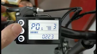 Setting the top speed of meter S866