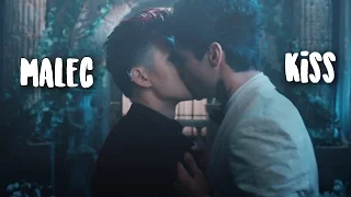 malec kiss with different music