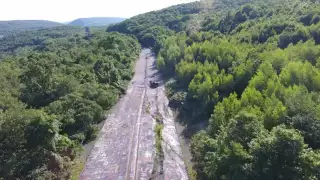 Centralia's Graffiti Highway From Above