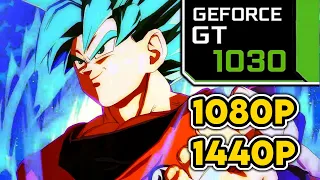 Dragon Ball FighterZ || GT 1030 + i3 7100 Performance Test || 1080p, 1440p Benchmark