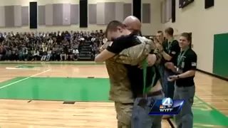 Upstate dad returns home from Afghanistan; surprises sons