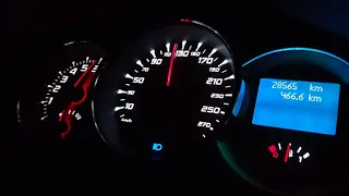 Renault Megane RS 250 acceleration stage 2