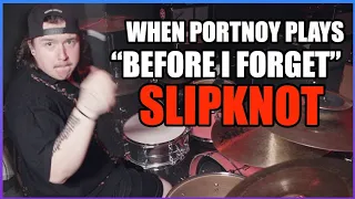 When Mike Portnoy plays Slipknot