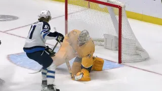 Nashville not happy with Connor snowing their goalie