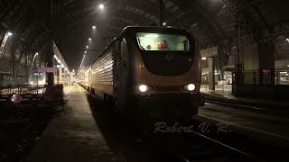 InterCity Notte 1963 departing Milano Centrale