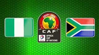 Nigeria vs South Africa - 2019 Africa Cup of Nations - Quarter-final - PES 2019