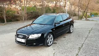 Audi A4 3.0 TDI s-line 2007 - Review, Engine, Start Up and In Depth Tour [HD]