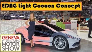 EDAG Light Cocoon Concept, live photos at 2015 Geneva Motor Show