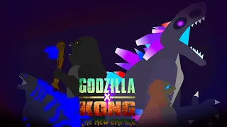 Godzilla X Kong the new empire animation