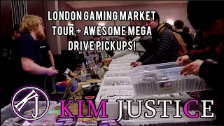 Trip to London Gaming Market + Awesome Sega Mega Drive Game Pickups! - Kim Justice