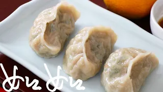 [Vegan] 素水餃Vegetable Dumplings (素香菇青江菜水餃)#rururecipe