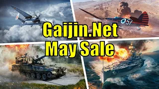 War Thunder Gaijin.Net May Sales (2024)