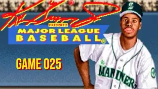 Ken Griffey Jr Presents Major League Baseball (Super Nintendo) - 2024 Season Game 25