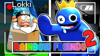 LOKKI SCAPPA da RAINBOW FRIENDS DUE 2 su ROBLOX ITA!!