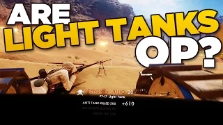 ARE LIGHT TANKS OP? | Battlefield 1 Gameplay