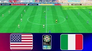 FIFA 23 - USWNT vs. ITALY | May 13, 2024 | FIFA Women's World Cup 2023 | PS5 Simulation