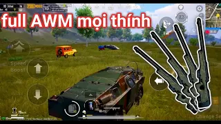 PUBG Mobile - Ý Trời Bắt Bạn Phải Full AWM Trận Này | 1 Viên 1 Mạng Là Có Thật!