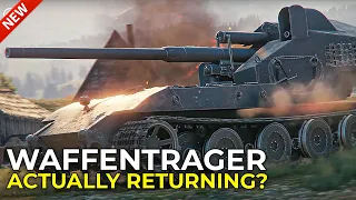 The REAL Waffentrager E-100 Coming Back?! | World of Tanks Waffenträger Event