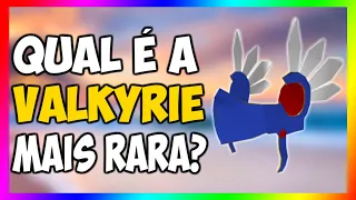 A HISTÓRIA E RARIDADE DAS VALKYRIES! [Roblox]