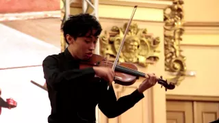 Shusaku Kato (Japan) J. S. Bach. Partita for Solo Violin No. 3 in E major Gavotte en Rondeau