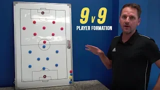 9v9 Player Formation