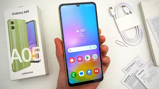 Samsung A05 Unboxing, Hands-On & First Impressions! (The Cheapest Phone)