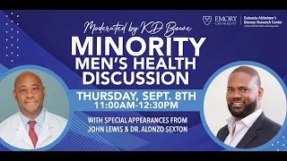 Minority Men's Health Luncheon hosted by the Emory Goizueta Alzheimer's Disease Research Center