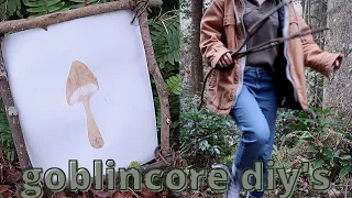 GOBLINCORE DIY'S | goblincore/cottagecore/dragoncore aesthetic diy's
